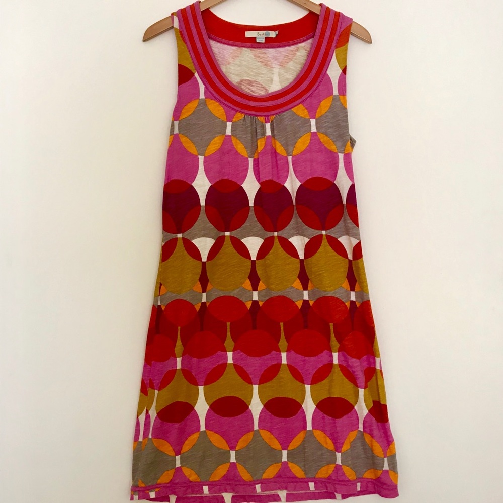 Boden mod circles jersey dress